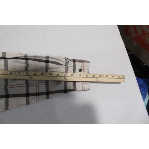 St. John Bay Men Button Down White Gray Size XXL - Picture 6 of 7